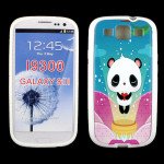 Wholesale Samsung Galaxy S3 Cute Panda Gummy Design Case (Cute Panda)